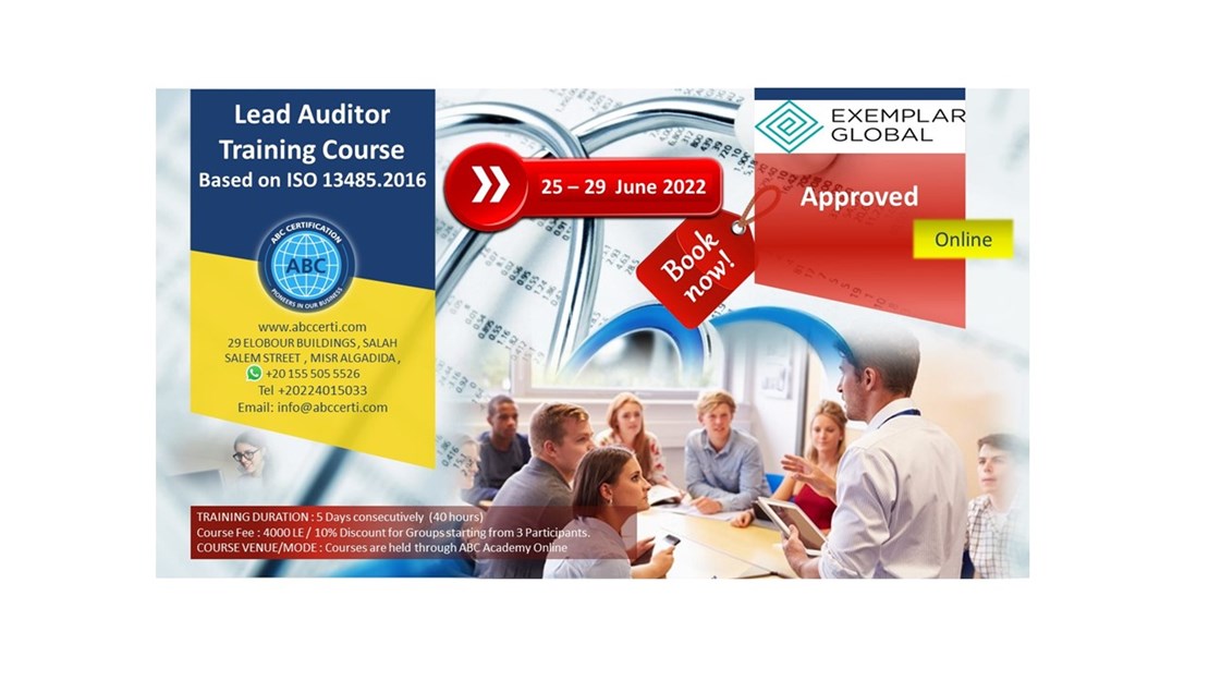ISO 13485 Auditor/Lead Auditor course certified