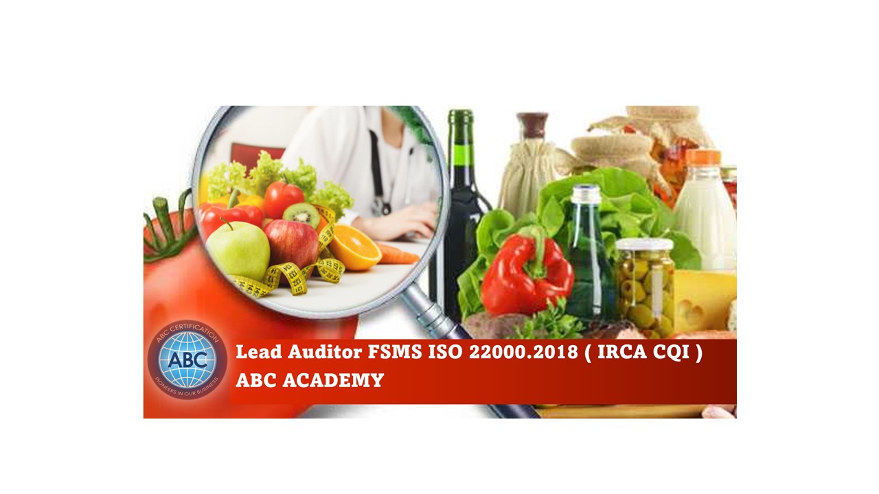 ISO 22000 Auditor/Lead Auditor course certified